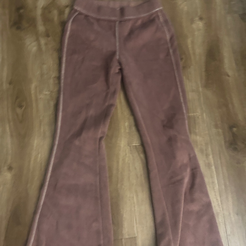 Urban Outfitters out from under suede flare comfy pants